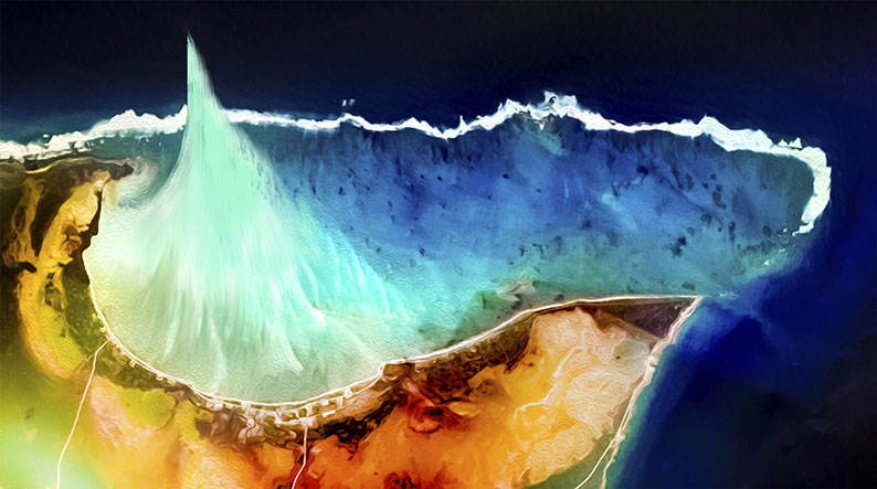 Icy Geyser
