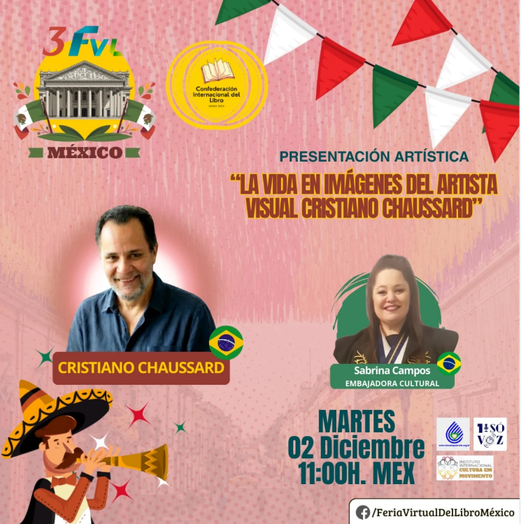 Imagem do artigo: Participation in the 3rd Mexico Virtual Book Fair